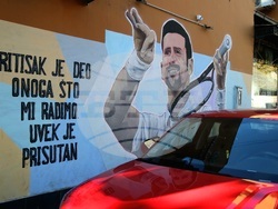 Сърбия - Нови Сад - шествие - тъжна годишнина