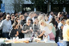 Сърбия - Нови Сад - шествие - тъжна годишнина