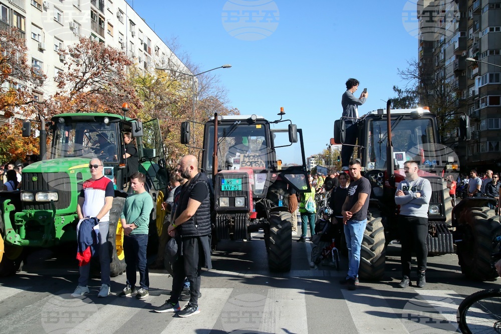 Сърбия - Нови Сад - шествие - тъжна годишнина