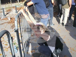 Сърбия - Нови Сад - шествие - тъжна годишнина