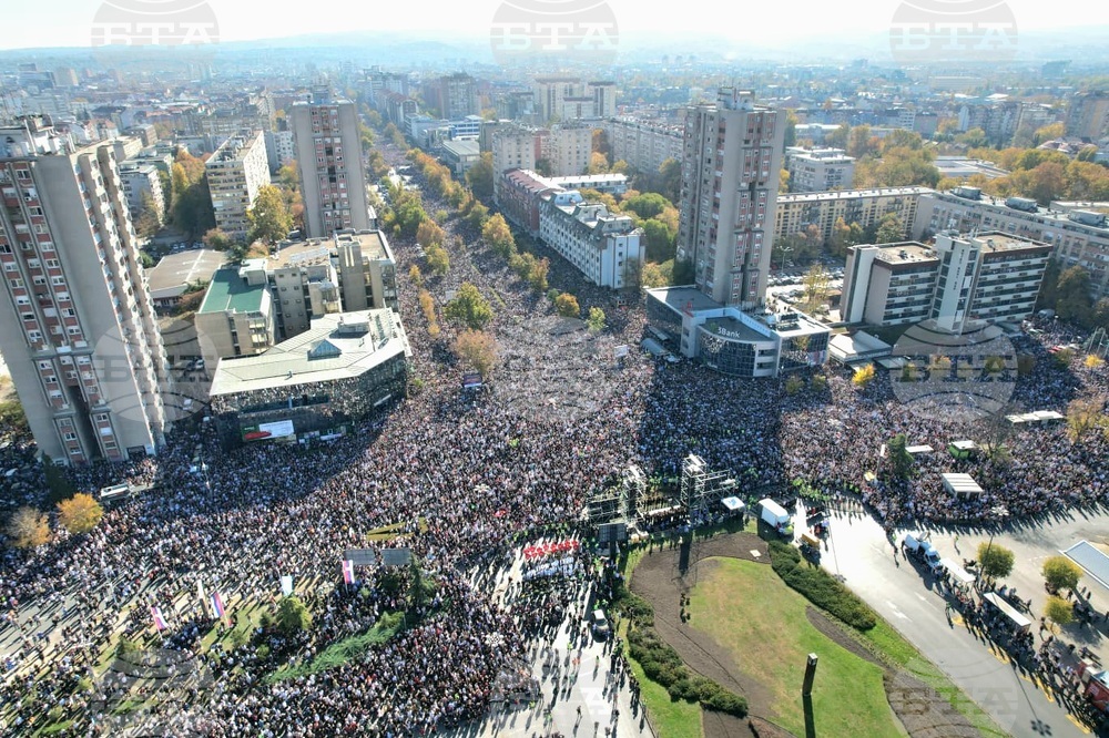 Tens of Thousands of Serbs Honour Victims of Novi Sad Tragedy