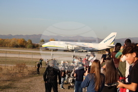 Летище „Васил Левски“-София - самолет Антонов-124 „Руслан“