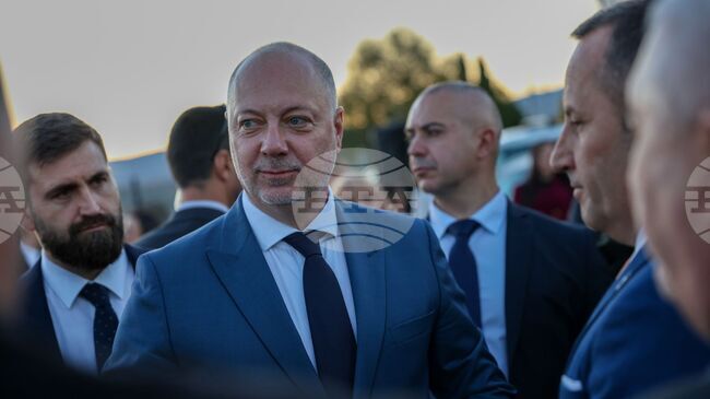 Премиерът Росен Желязков откри обновения участък от път Е-79 между Бело поле и Симитли