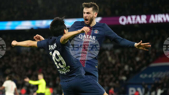 Голът на Хвича Кварацхелия от ПСЖ срещу Олимпик Лион е трябвало да бъде отменен