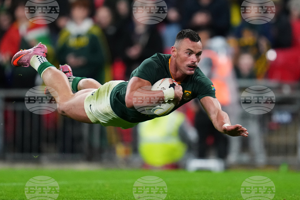 APTOPIX South Africa Japan Rugby