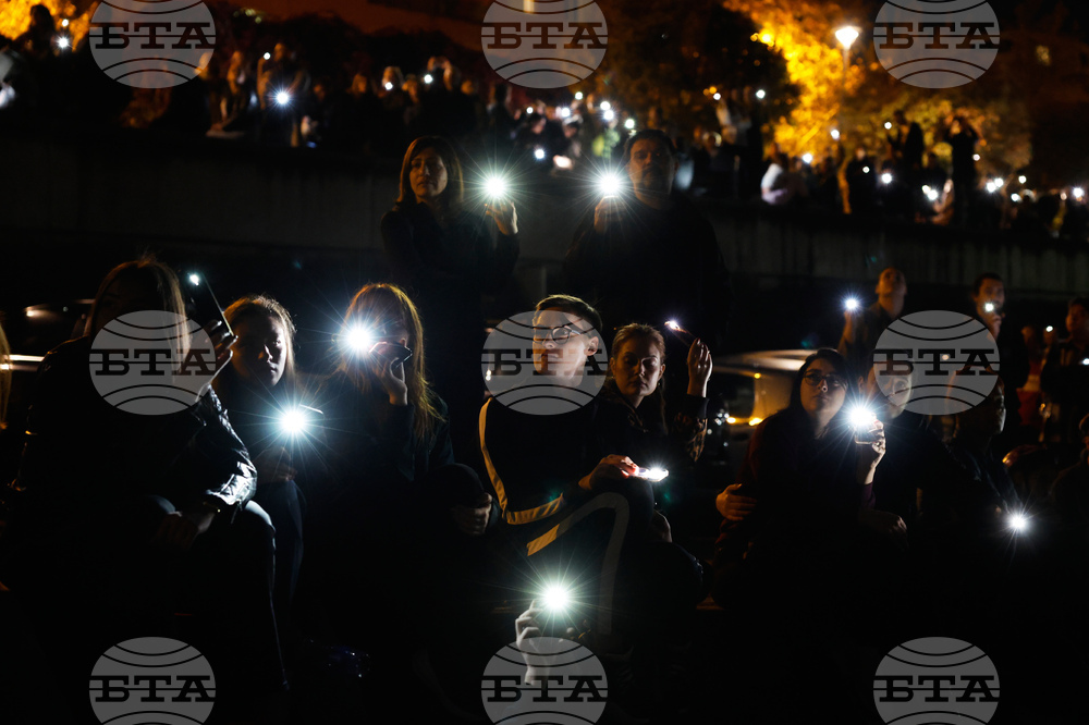 APTOPIX Serbia Protest