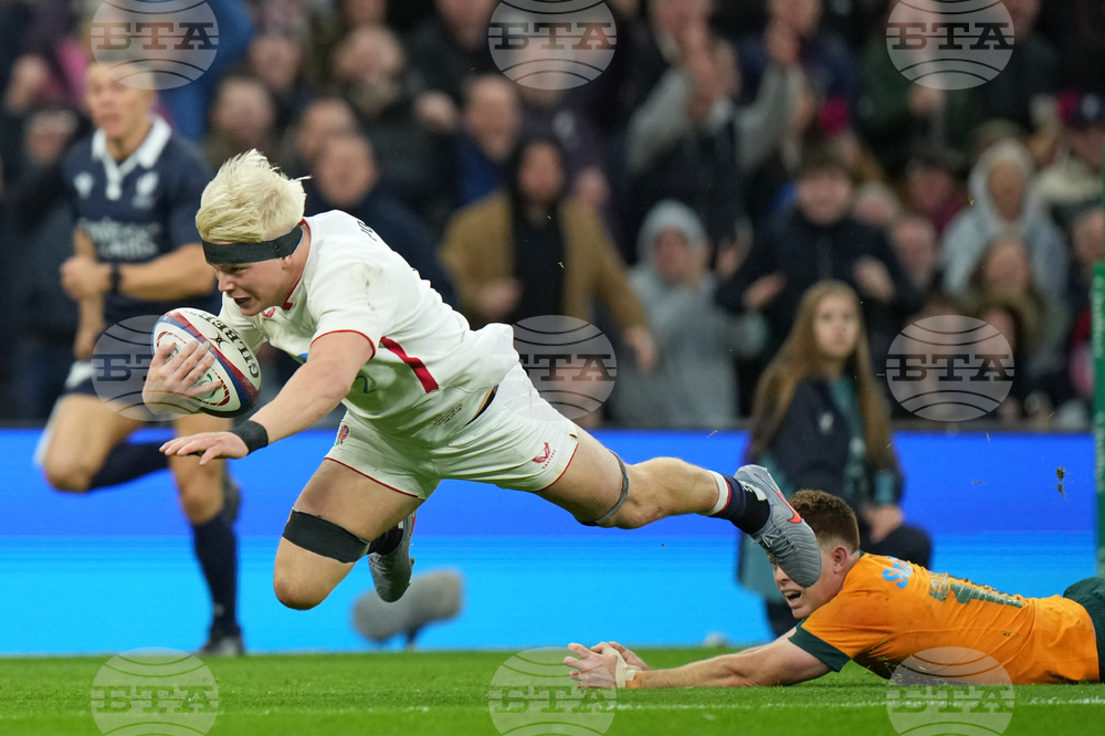 APTOPIX England Australia Rugby