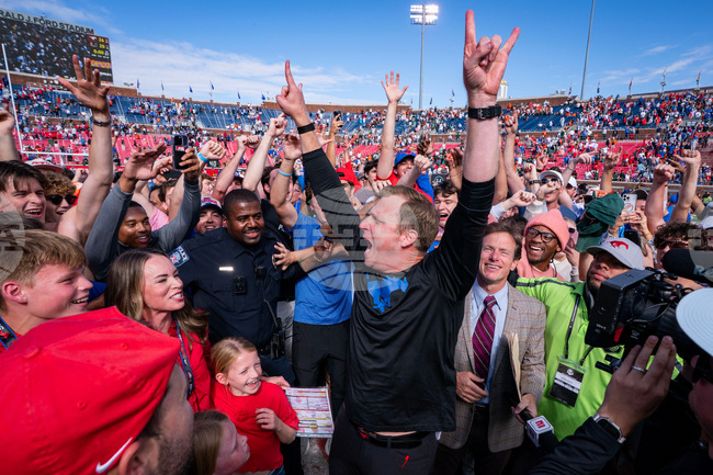 APTOPIX Miami SMU Football