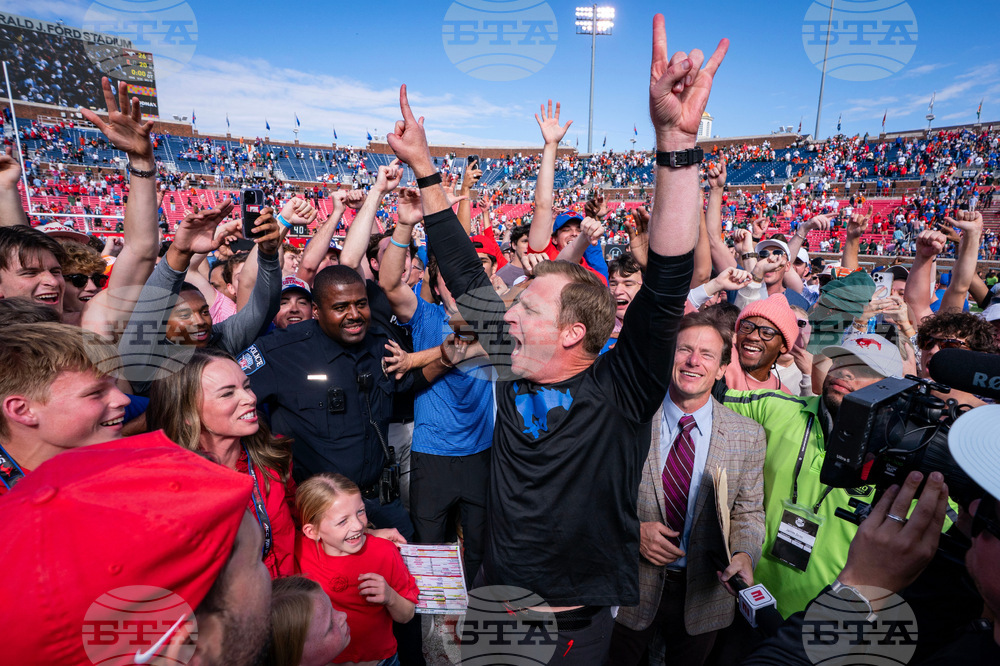 APTOPIX Miami SMU Football