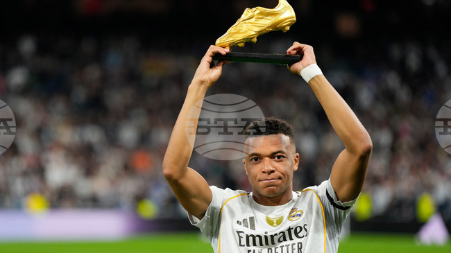 Килиан Мбапе вече изпревари Тиери Анри и влезе в Топ 3 на френските голмайстори в големите европейски първенства