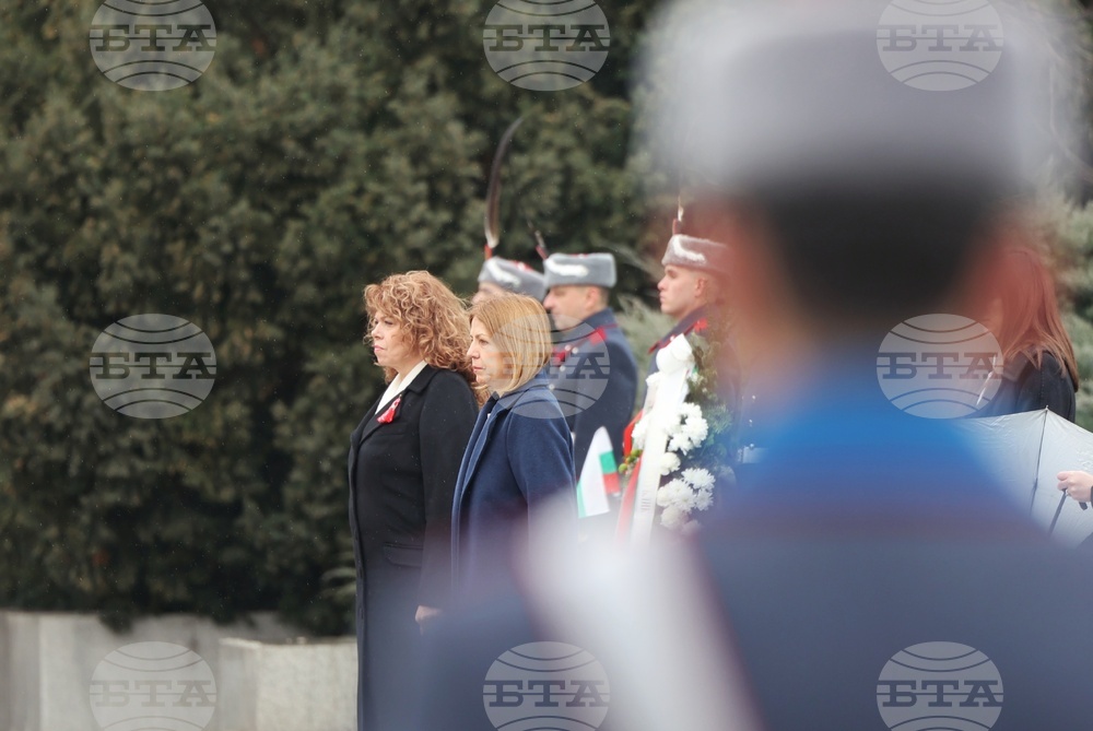 Трети март - Паметник на Незнайния воин - церемония