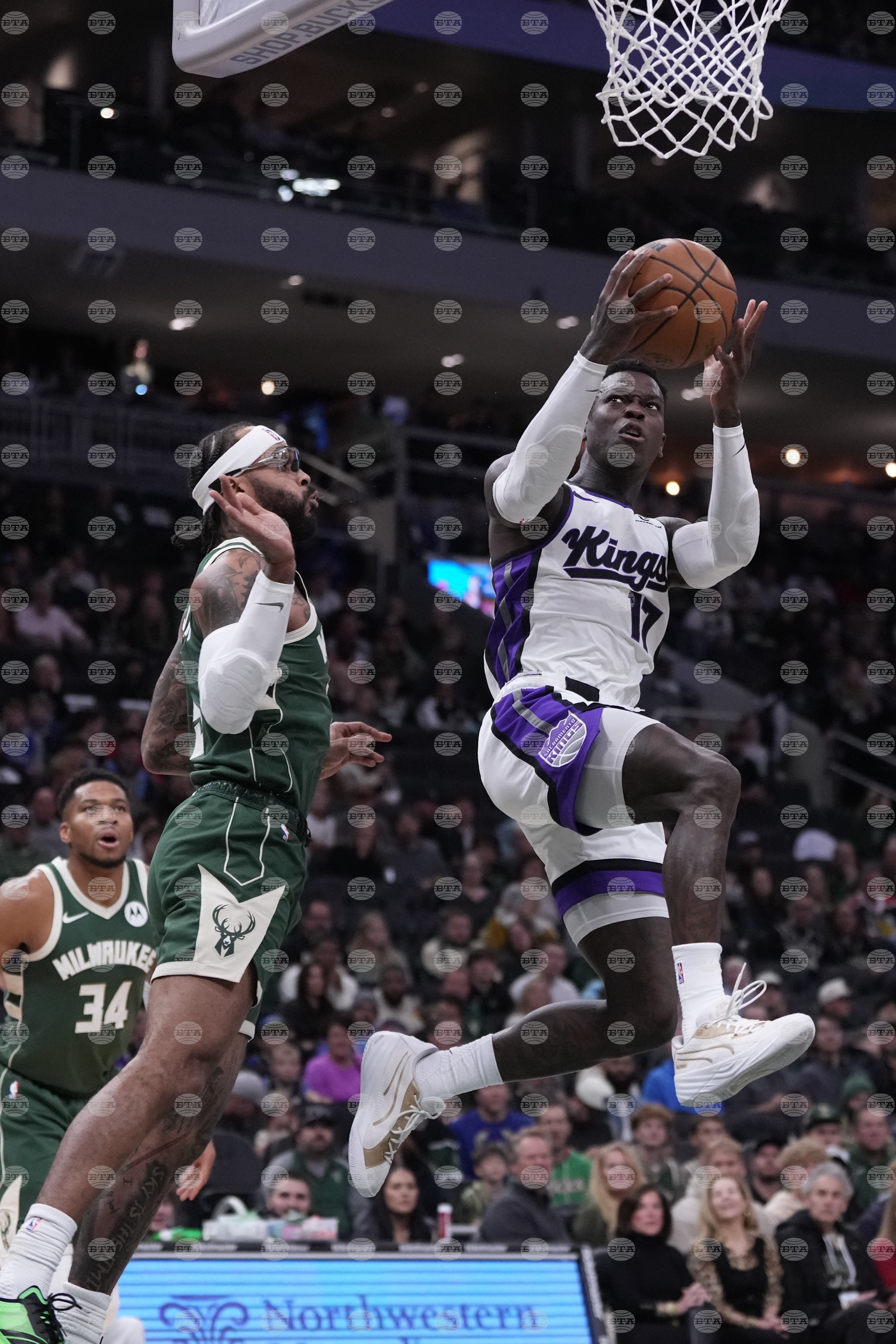 Kings Bucks Basketball