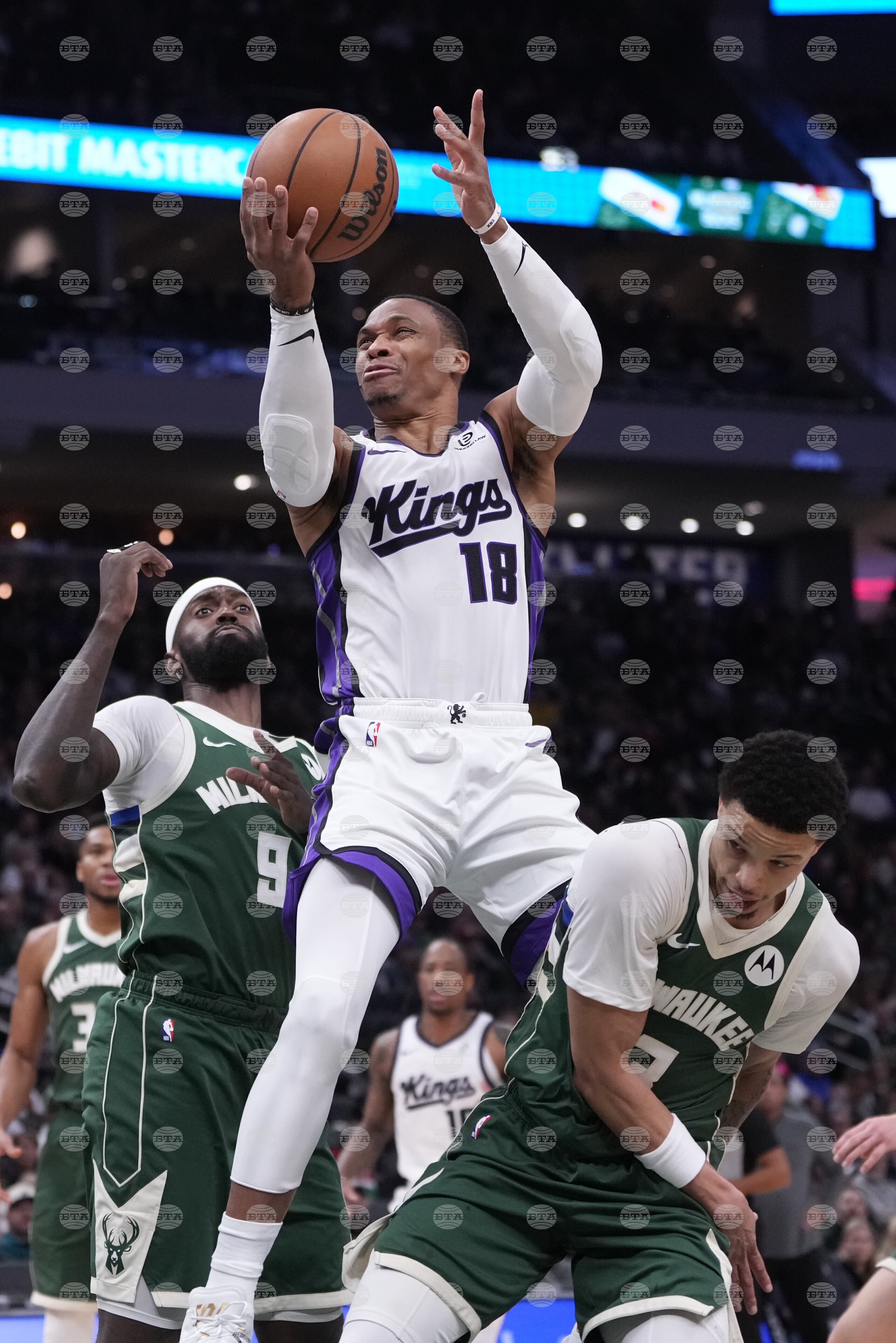 Kings Bucks Basketball