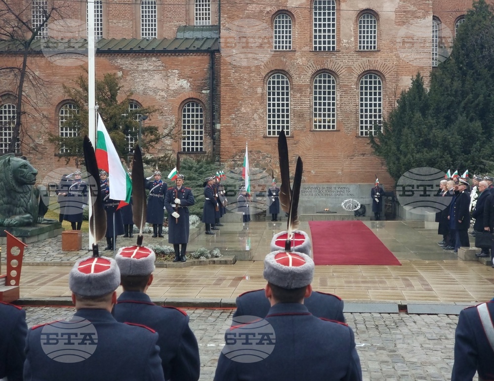 Трети март - Паметник на Незнайния воин - церемония
