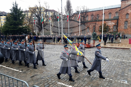 Трети март - Паметник на Незнайния воин - церемония
