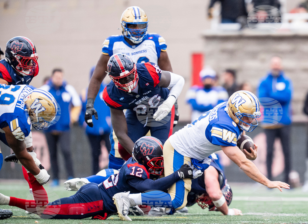 CFL Blue Bombers Alouettes Football