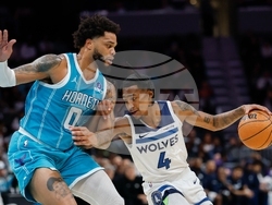 Timberwolves Hornets Basketball