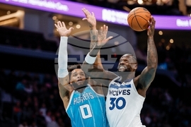 Timberwolves Hornets Basketball