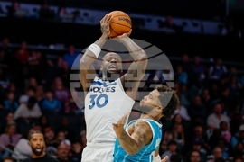 Timberwolves Hornets Basketball