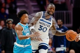 Timberwolves Hornets Basketball