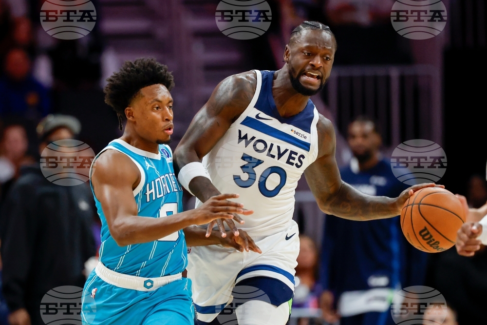 Timberwolves Hornets Basketball