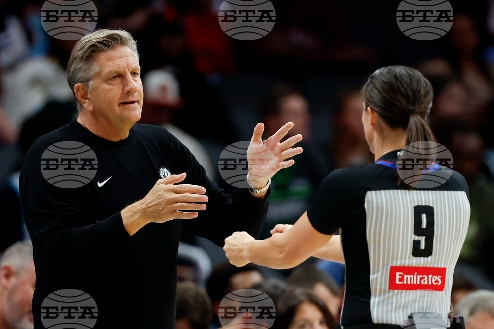 Timberwolves Hornets Basketball