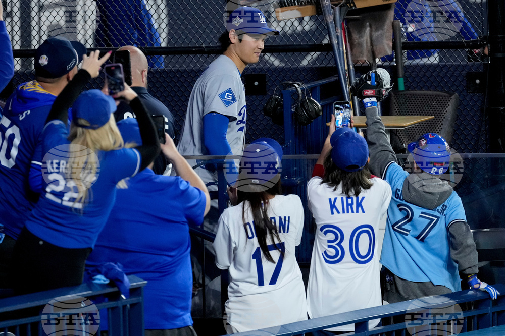 World Series Dodgers Blue Jays Baseball
