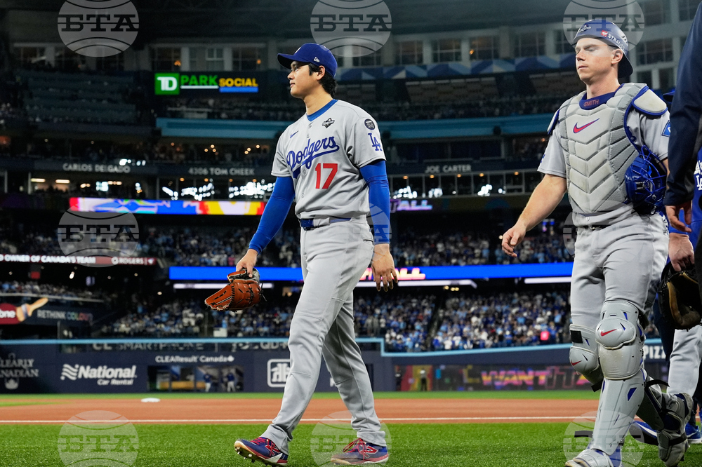 World Series Dodgers Blue Jays Baseball