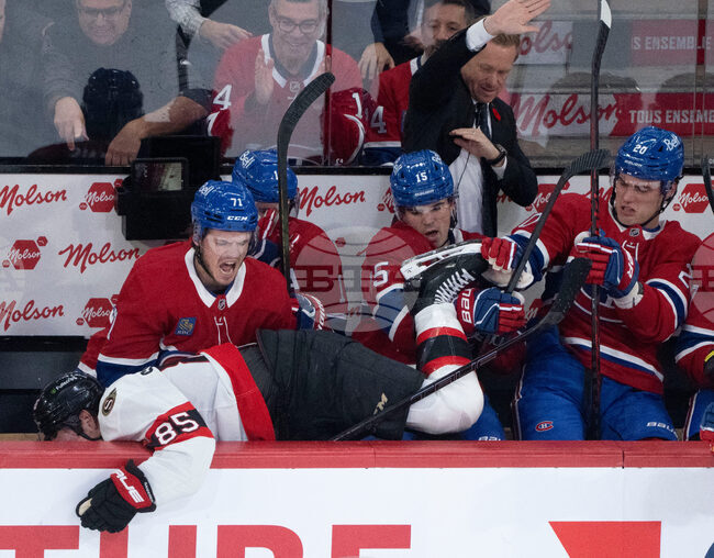 Senators Canadiens Hockey