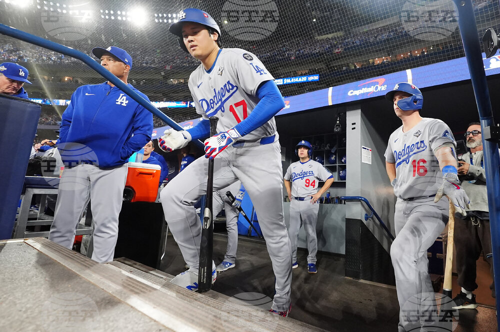 World Series Dodgers Blue Jays Baseball