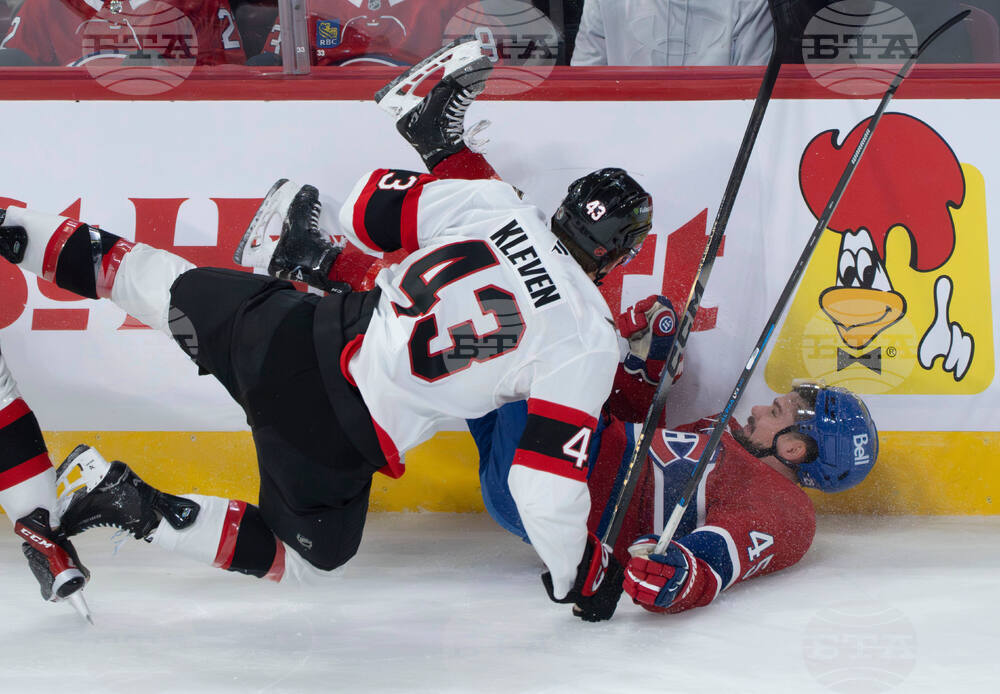 Senators Canadiens Hockey