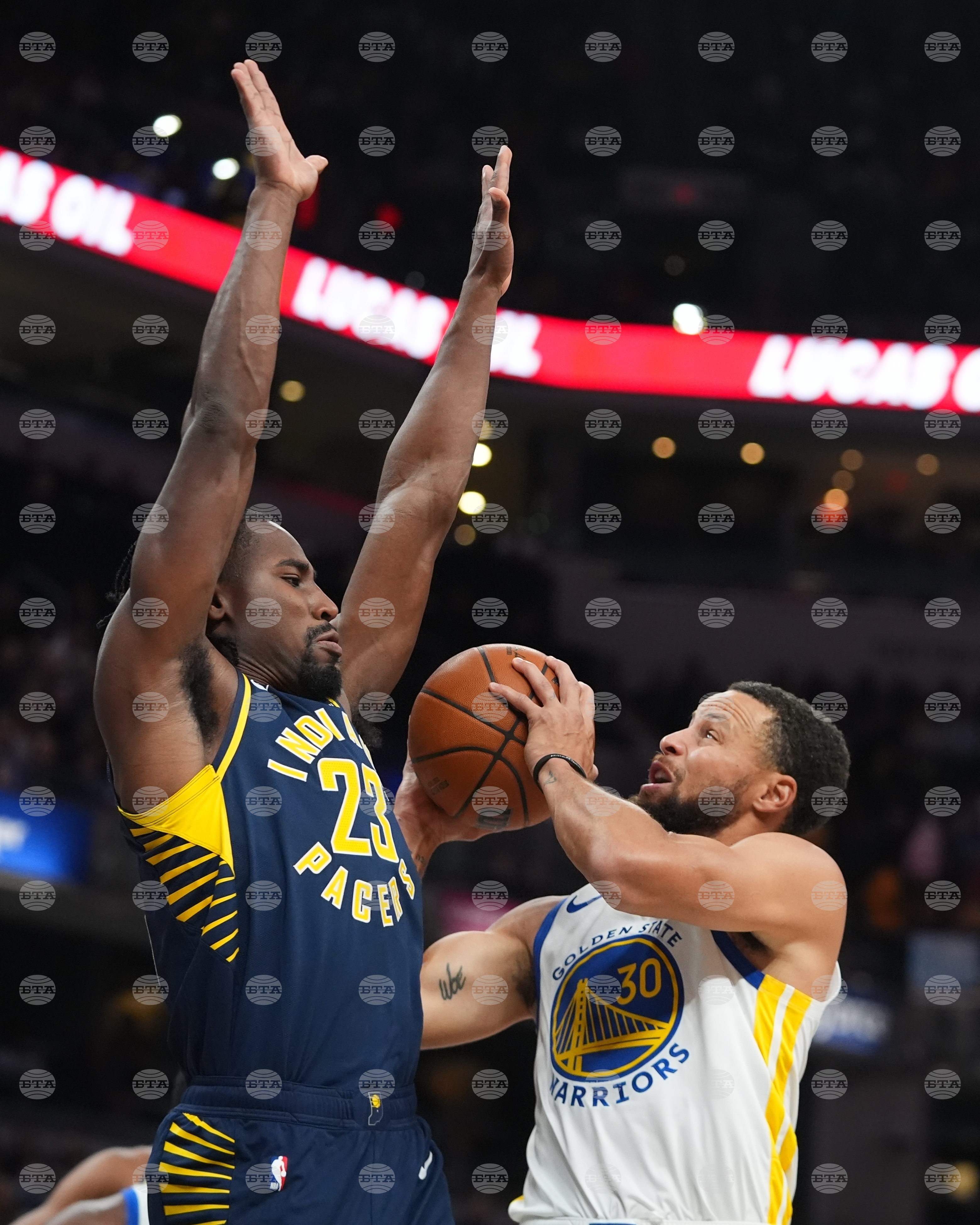 Warriors Pacers Basketball