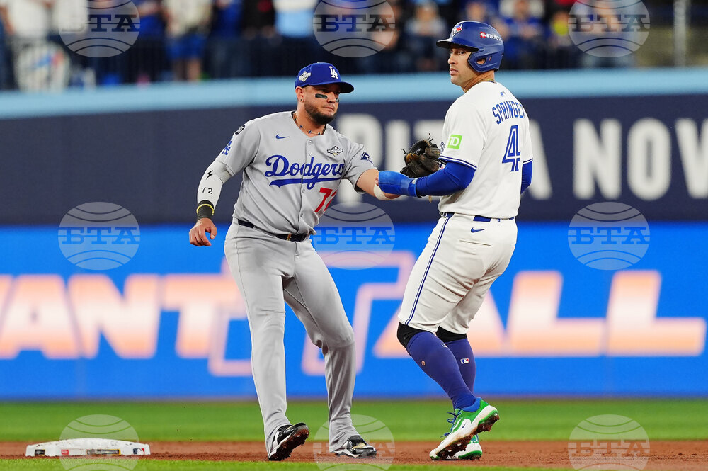 World Series Dodgers Blue Jays Baseball