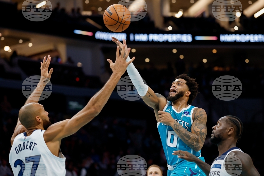 Timberwolves Hornets Basketball