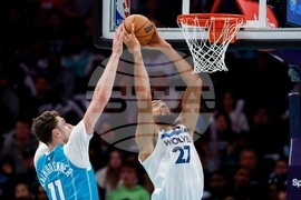 Timberwolves Hornets Basketball