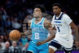 Timberwolves Hornets Basketball