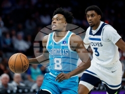 Timberwolves Hornets Basketball