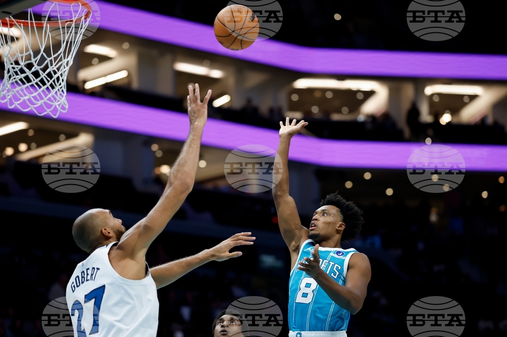 Timberwolves Hornets Basketball