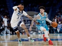 Timberwolves Hornets Basketball