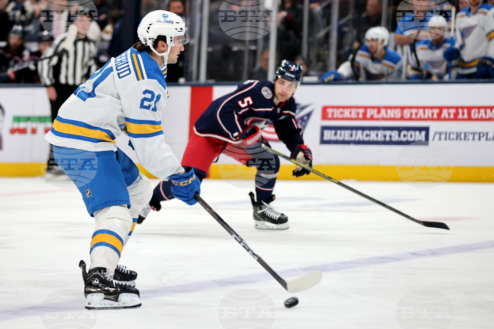 Blues Blue Jackets Hockey