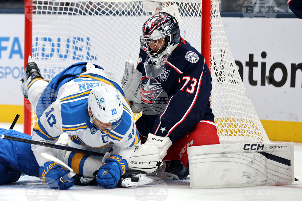 Blues Blue Jackets Hockey