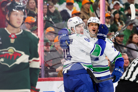 APTOPIX Canucks Wild Hockey