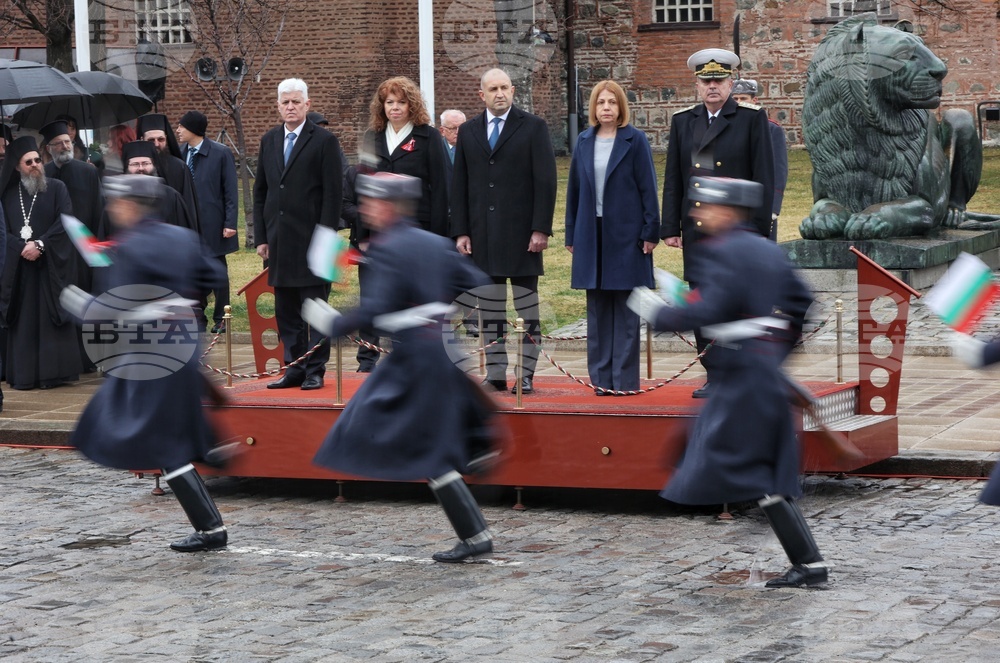 Трети март - Паметник на Незнайния воин - церемония