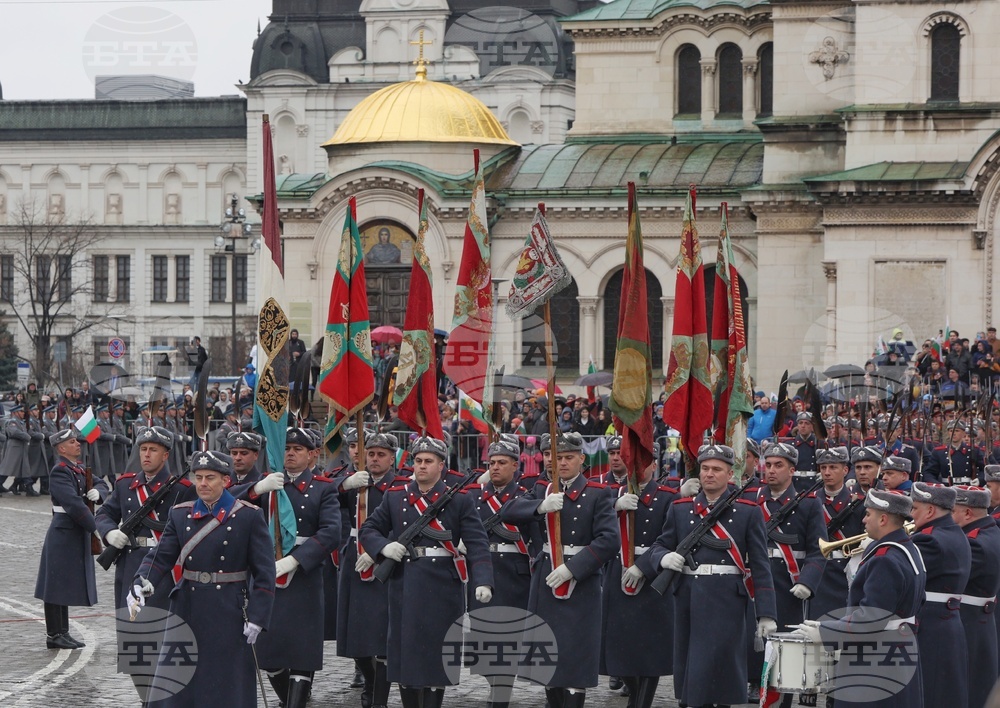 Трети март - Паметник на Незнайния воин - церемония