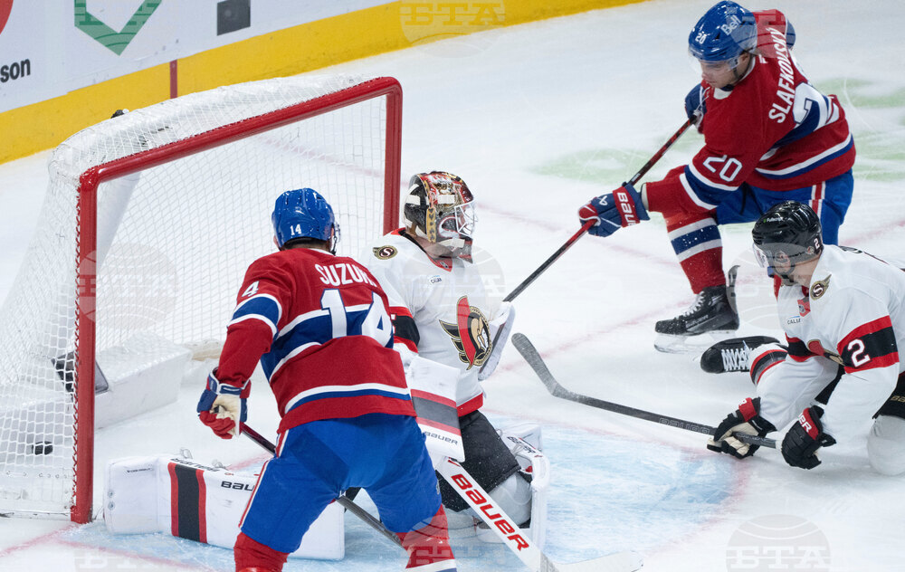 Senators Canadiens Hockey