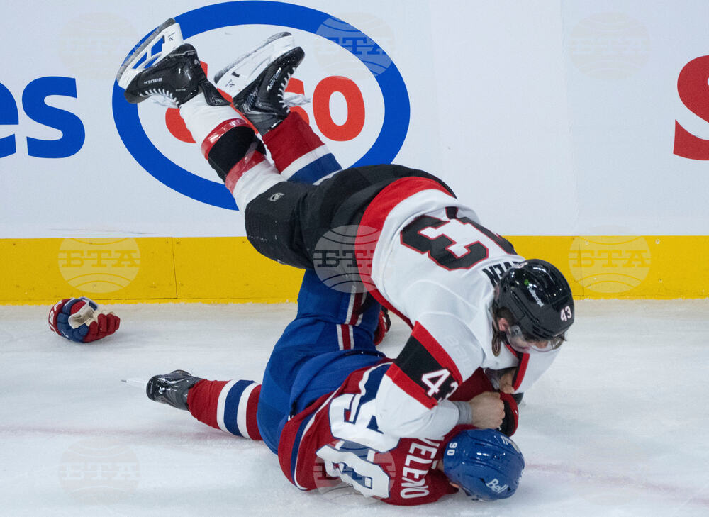 Senators Canadiens Hockey