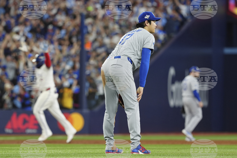 World Series Dodgers Blue Jays Baseball