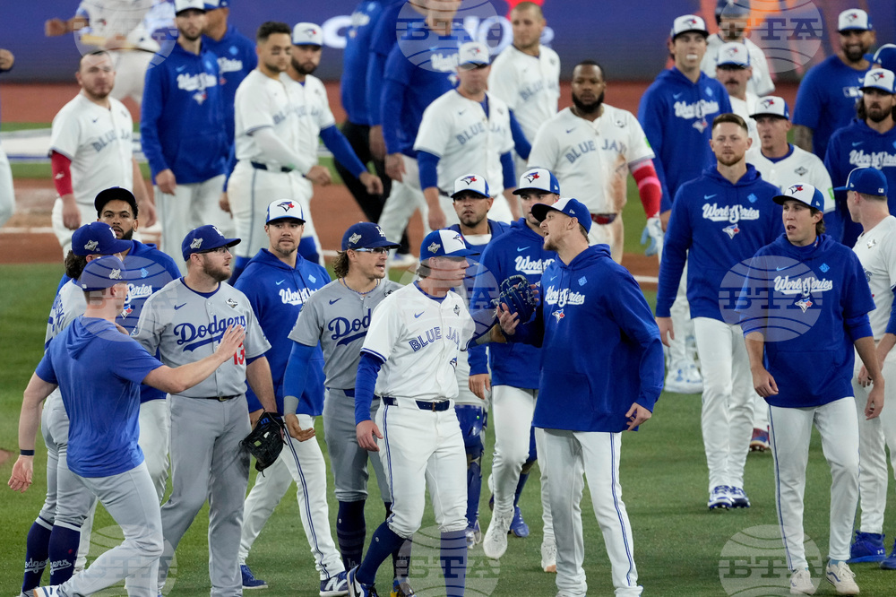 World Series Dodgers Blue Jays Baseball