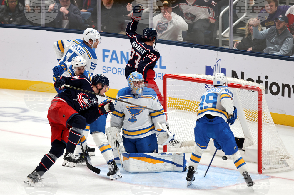 Blues Blue Jackets Hockey