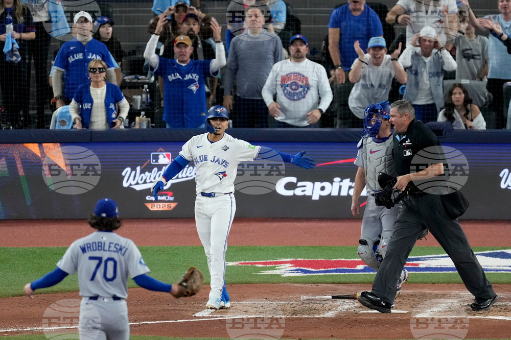 World Series Dodgers Blue Jays Baseball